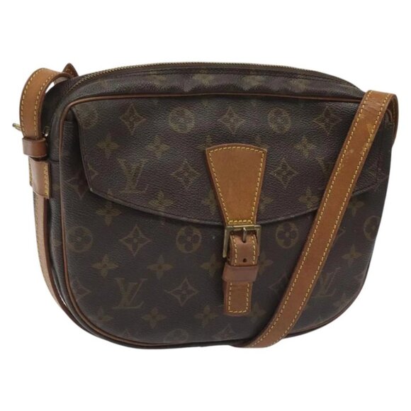 LOUIS VUITTON Monogram Jeune Fille GM Shoulder Bag M51225 LV Auth BA281 - Picture 1 of 15